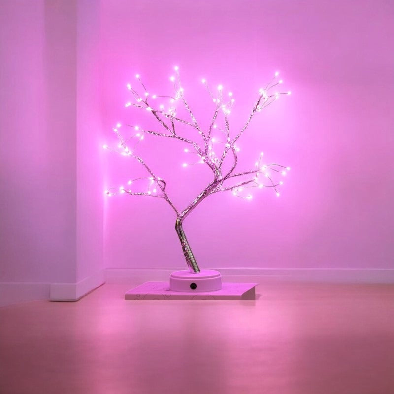 LED Tree USB Table Lamp with Adjustable Branches