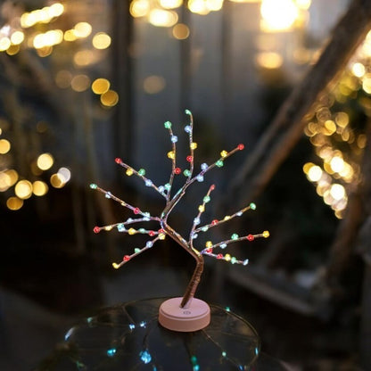 LED Tree USB Table Lamp with Adjustable Branches